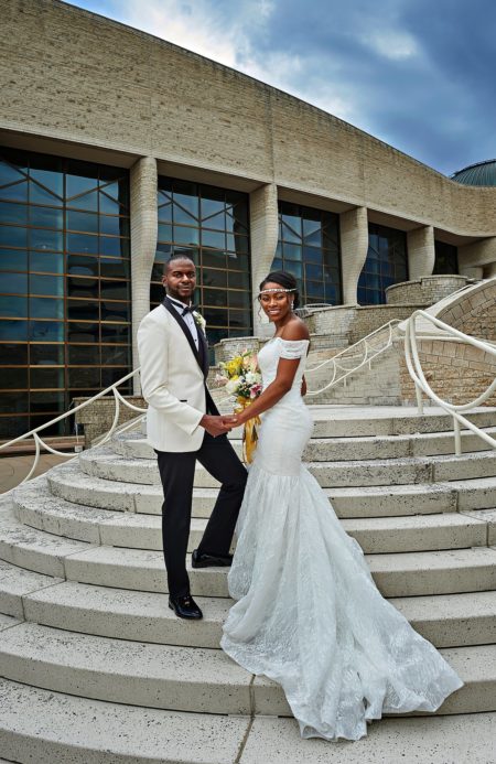 Couple de nouveaux mariés